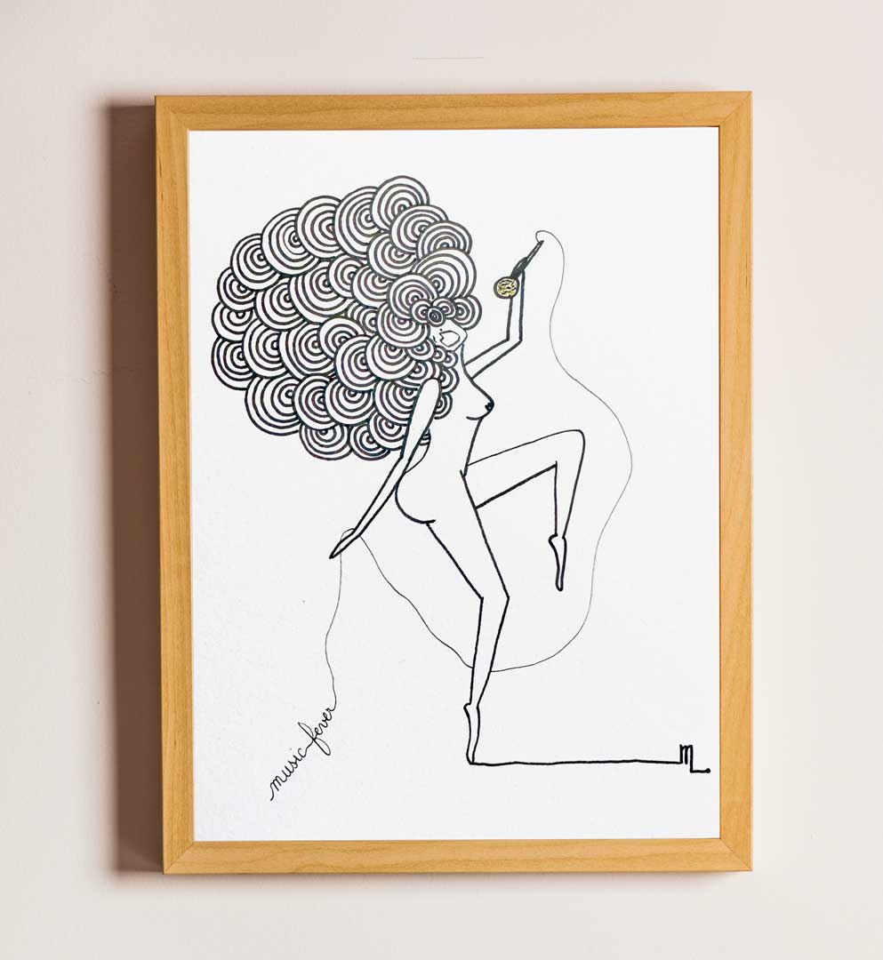illustration personnalisée originale Les P'tits Q libérés @mlle.louison.art