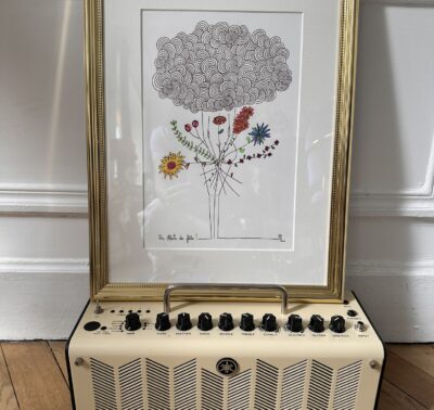 un air de fête plaisir d'offrir fleurs dessin orginal femme libérée Mademoiselle Louison Paris un air de fête plaisir d'offrir fleurs dessin orginal femme libérée Mademoiselle Louison Paris