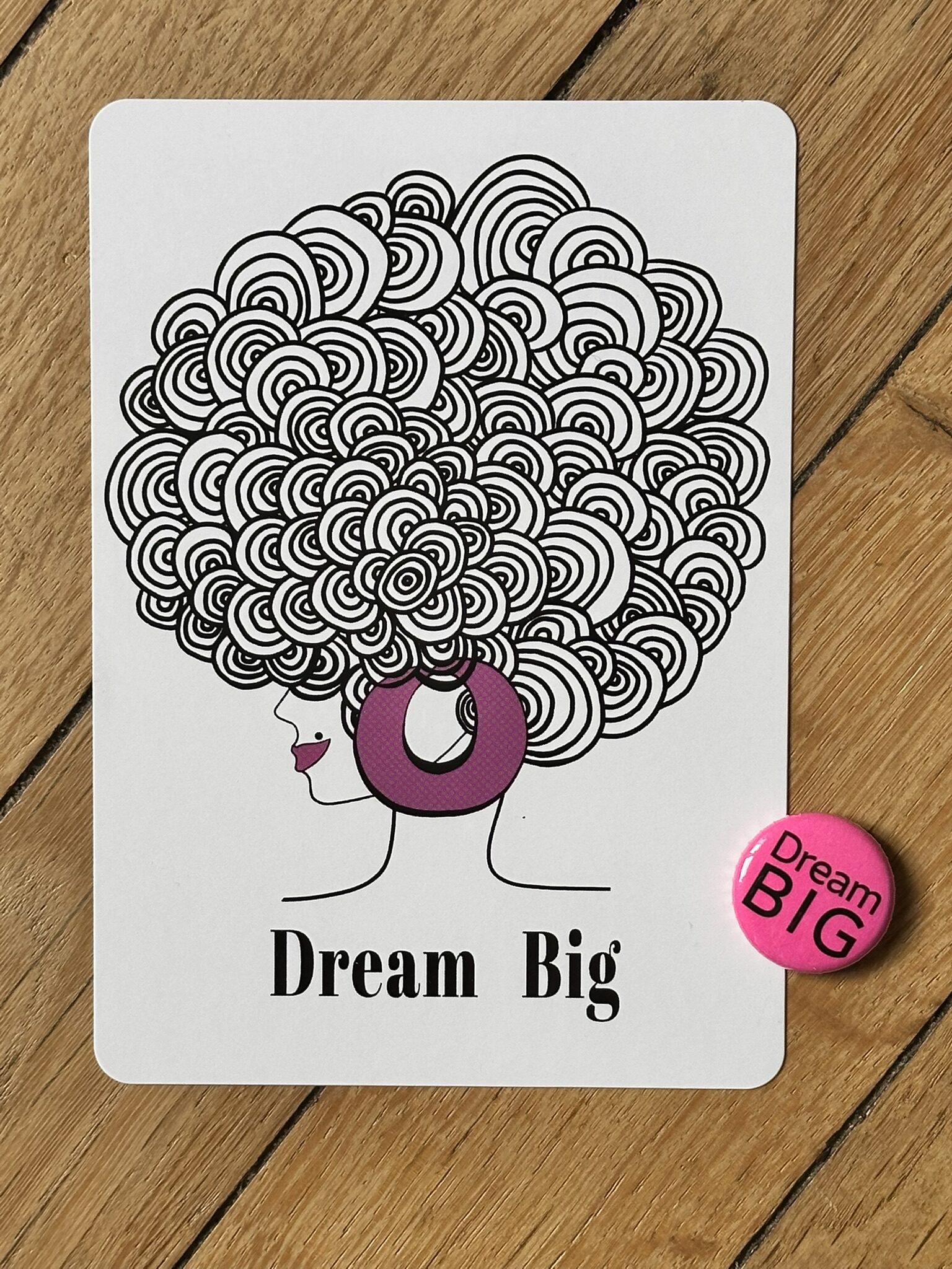 carte big dream et badge