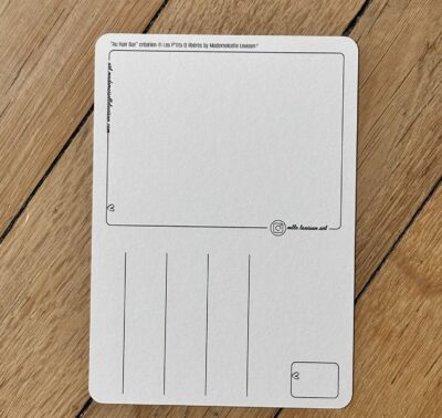 carte postale vino verso mlle louison