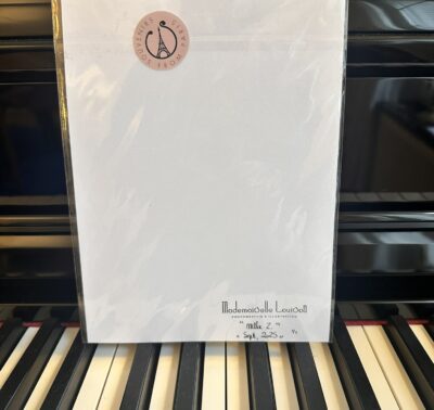 dos Mlle V dessin original Mlle Louison paris femme dos Mlle V dessin original Mlle Louison paris femme